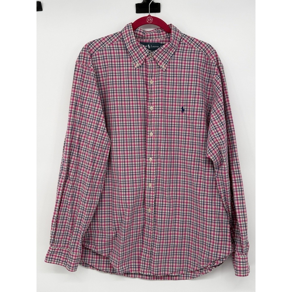 Ralph Lauren Men's Long Sleeve Button Down XXL